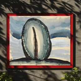 Abstract Landscape Poster