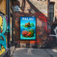 Palau A Pristine Paradise Poster PosterGoat