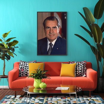 Richard Nixon 37th President Of The United States Photo