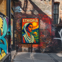Ethiopia A Vibrant Heritage Poster