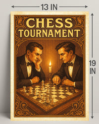 Chess Tournament Poster PosterGoat