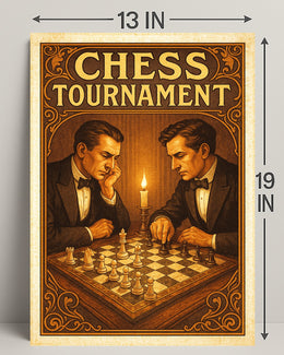 Chess Tournament Poster PosterGoat