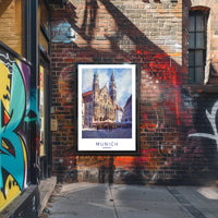 Munich Architectural Landmark Poster PosterGoat