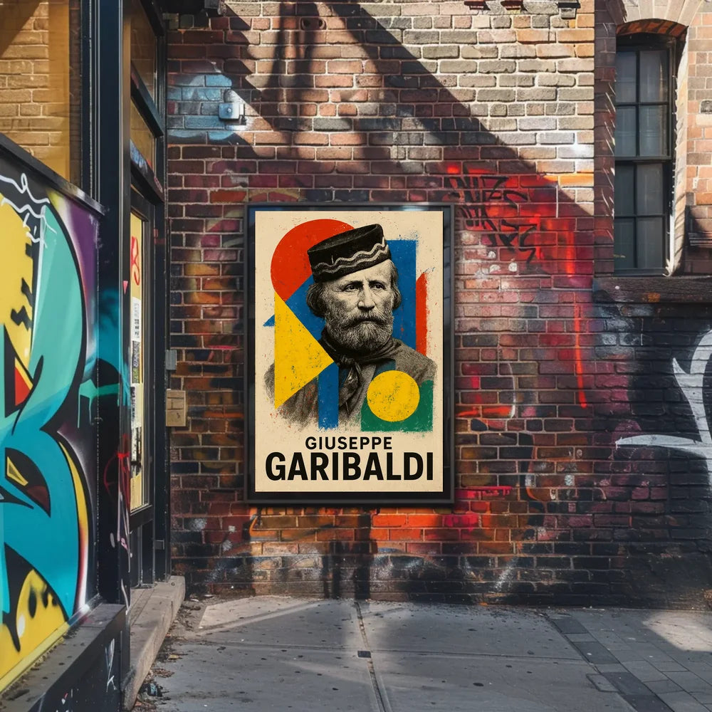 Giuseppe Garibaldi Italian Unification Historical Poster
