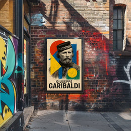 Giuseppe Garibaldi Italian Unification Historical Poster