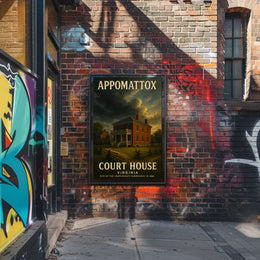 Appomattox Court House Poster