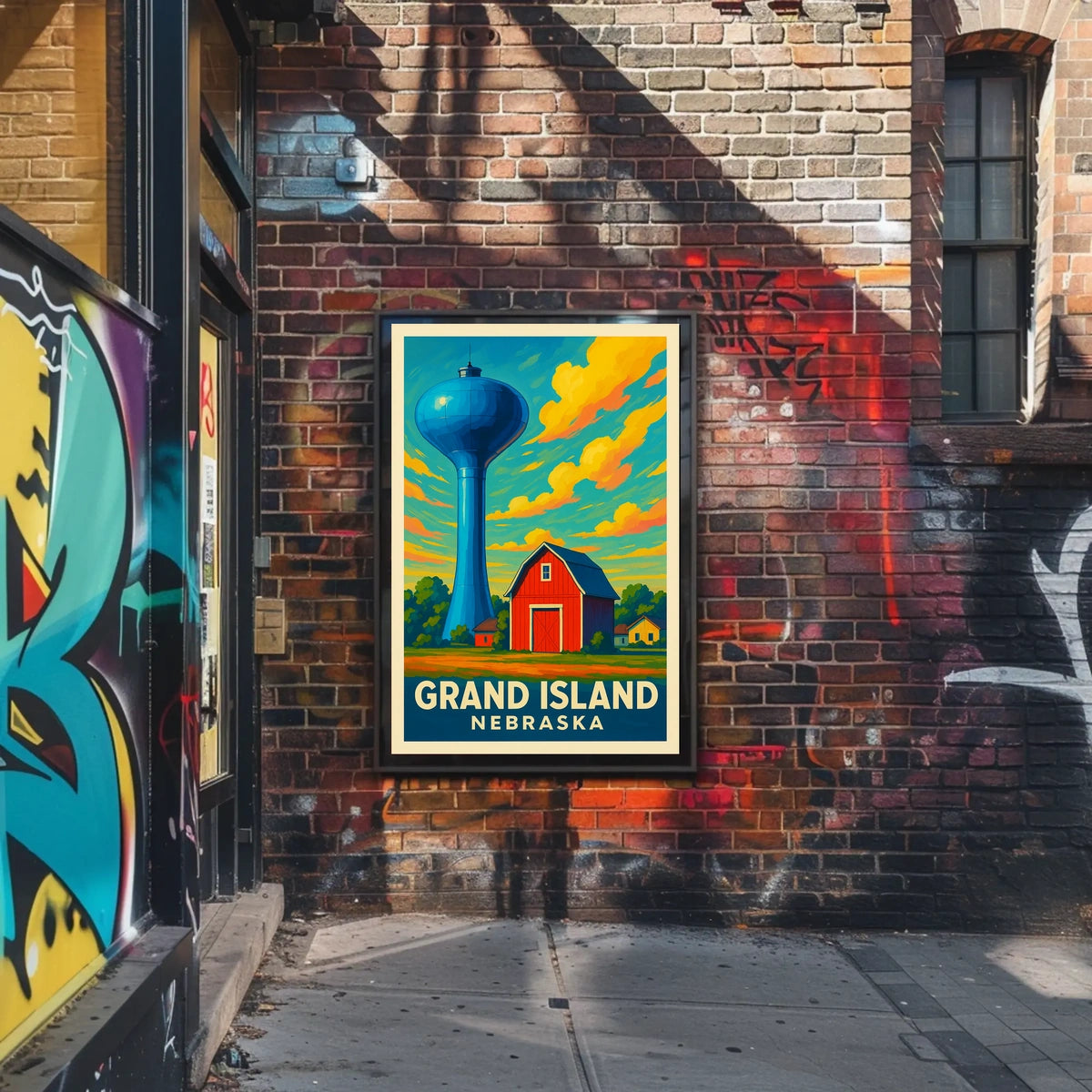 Grand Island, Nebraska Poster