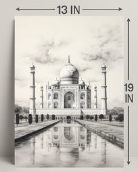 The Majestic Taj Mahal Poster
