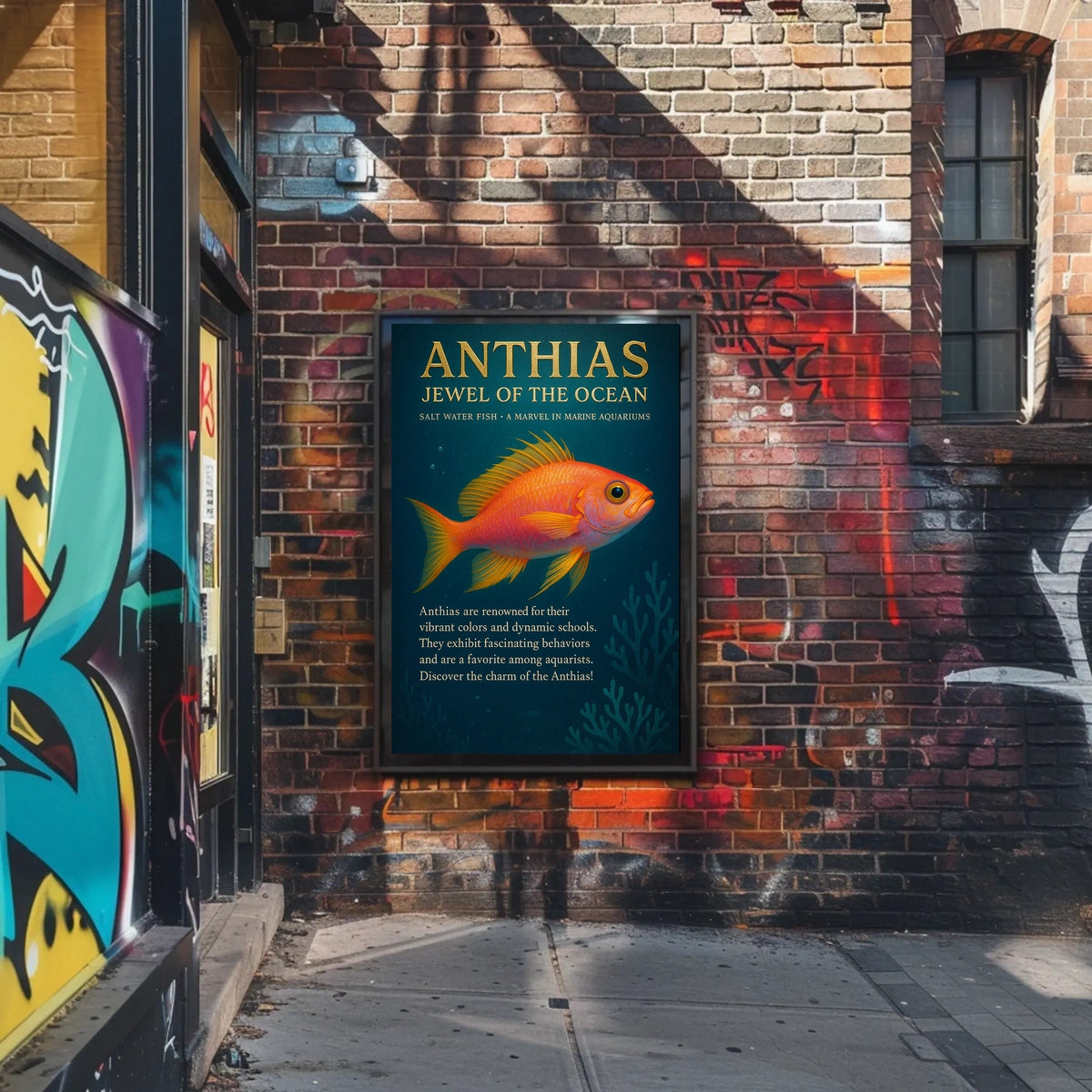 Anthias Jewel of the Ocean Poster