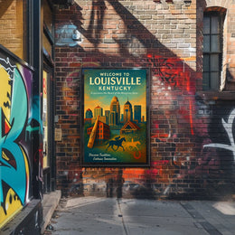 Welcome to Louisville, Kentucky Poster