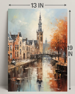 Autumn In Amsterdam Poster