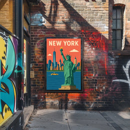 New York City Skyline Poster