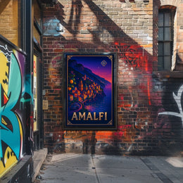 Amalfi Coast Dreamscape Poster
