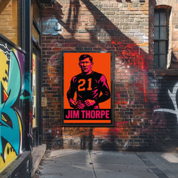 Jim Thorpe Tribute Poster