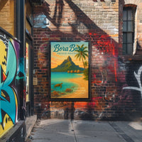 Bora Bora Discover Paradise Poster