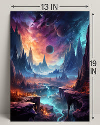 Celestial Landscape Poster PosterGoat