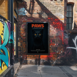 Paws A Suspenseful Adventure Poster