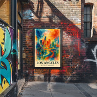 Los Angeles City Of Angels Poster