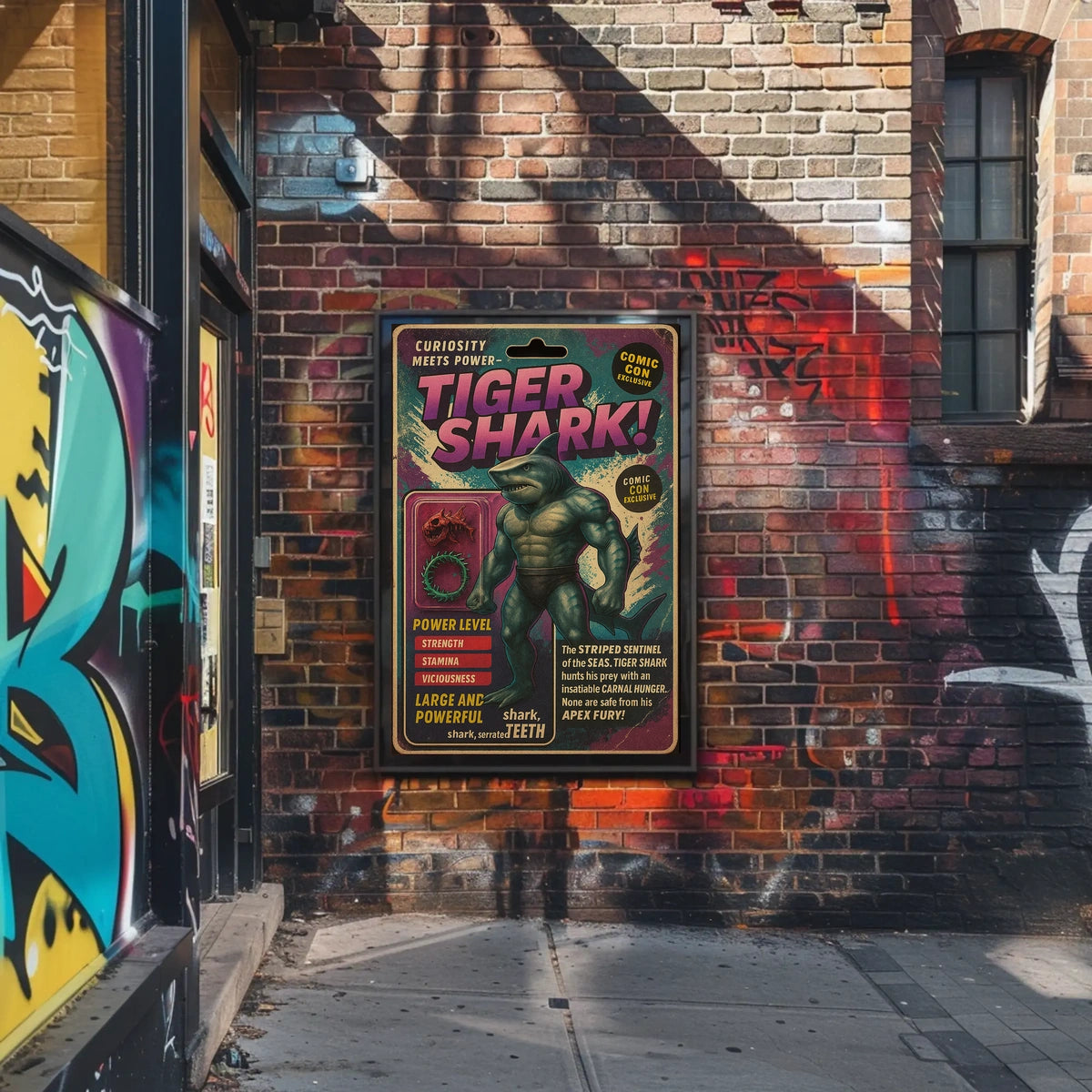 Tiger Shark Comic Con Exclusive Poster