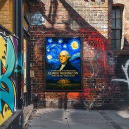 George Washington 1st President of the United States Presidential Masterpiece Series Poster
