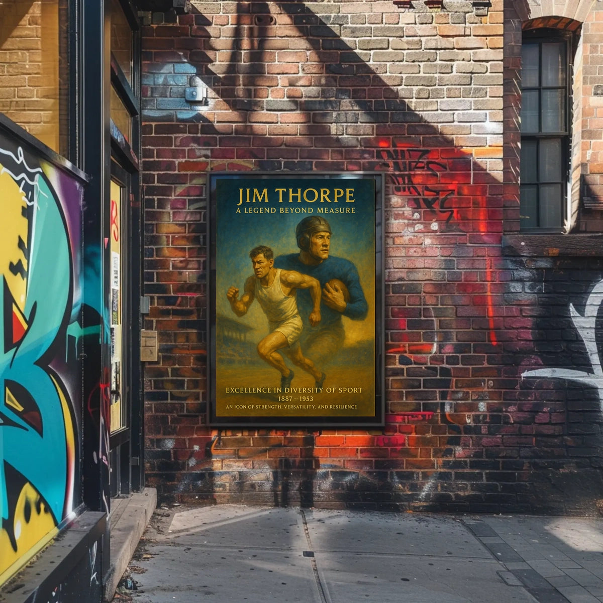 Jim Thorpe A Legend Beyond Measure Poster