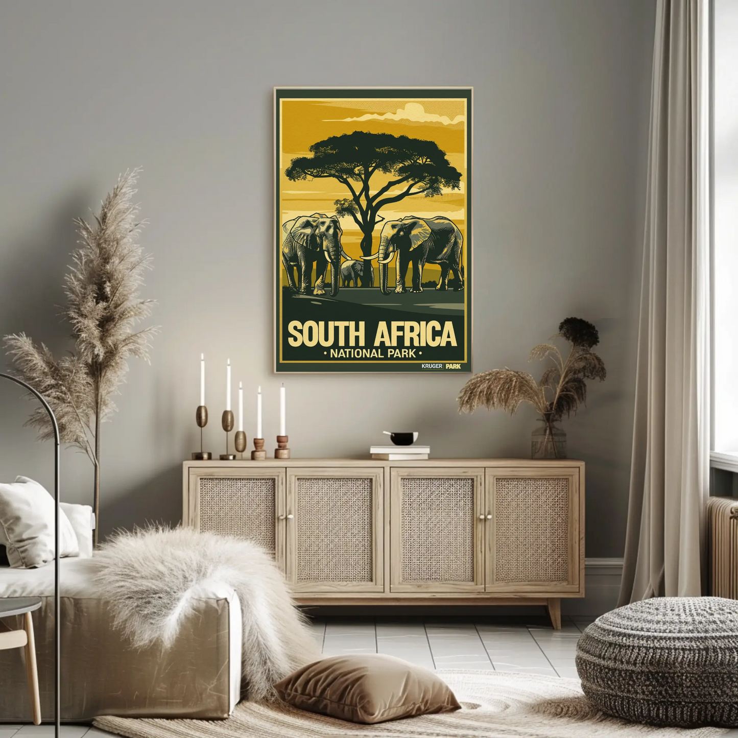South Africa National Park Poster
