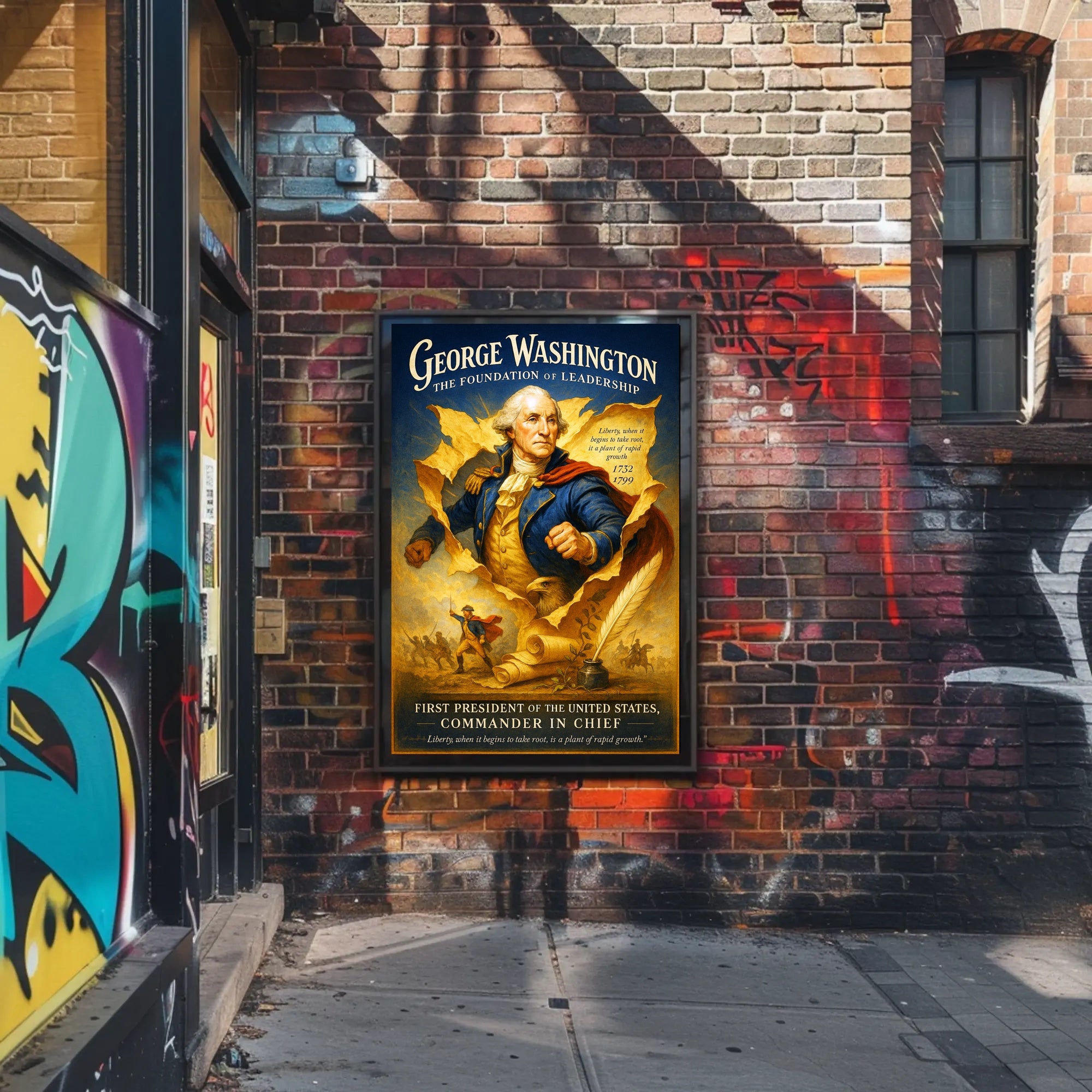 George Washington 1st President Poster PosterGoat