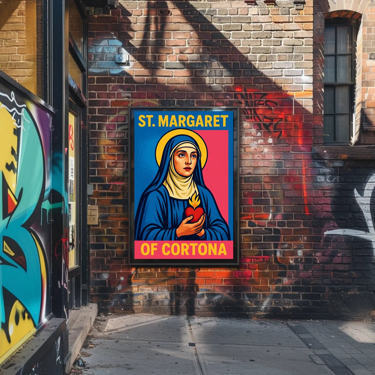 St. Margaret of Cortona Poster