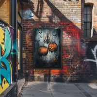 Halloween Night Jack-o'-Lantern Glow Artistic Poster