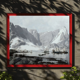 Arctic Sailing Scene Poster