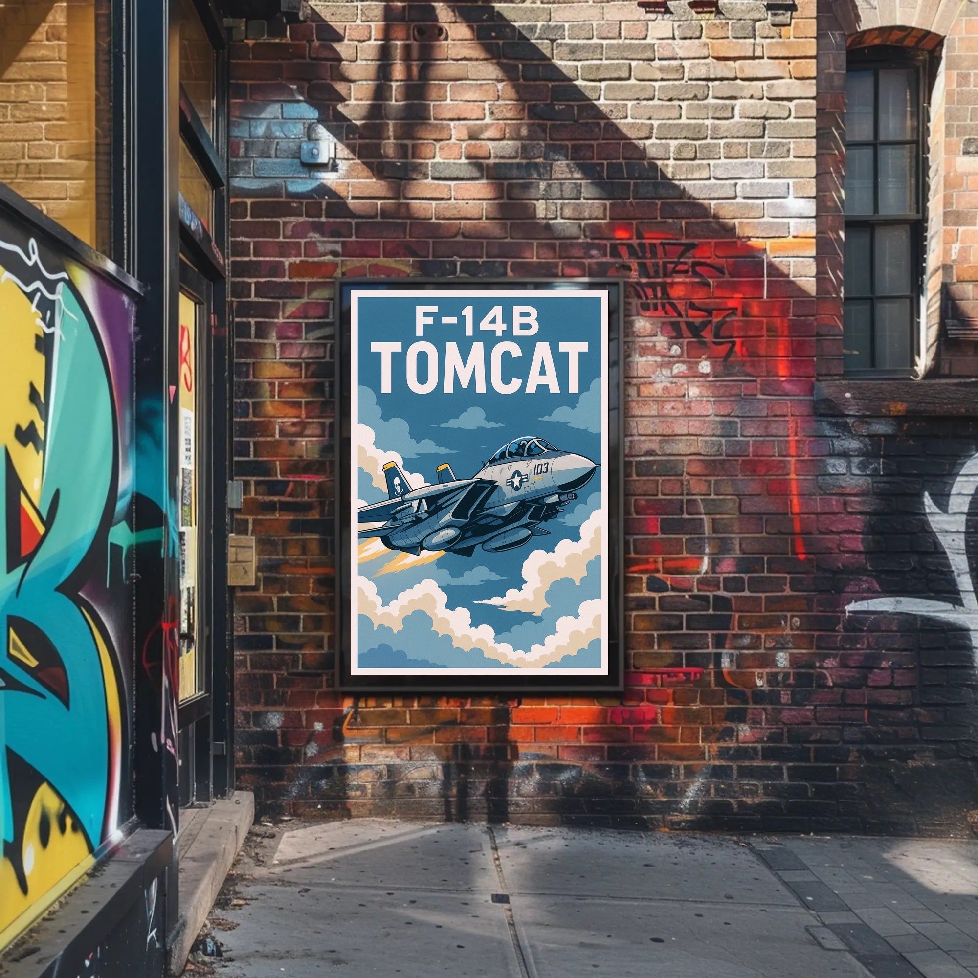 F-14B Tomcat Poster PosterGoat
