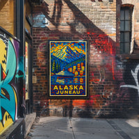 Alaska Juneau Travel Poster