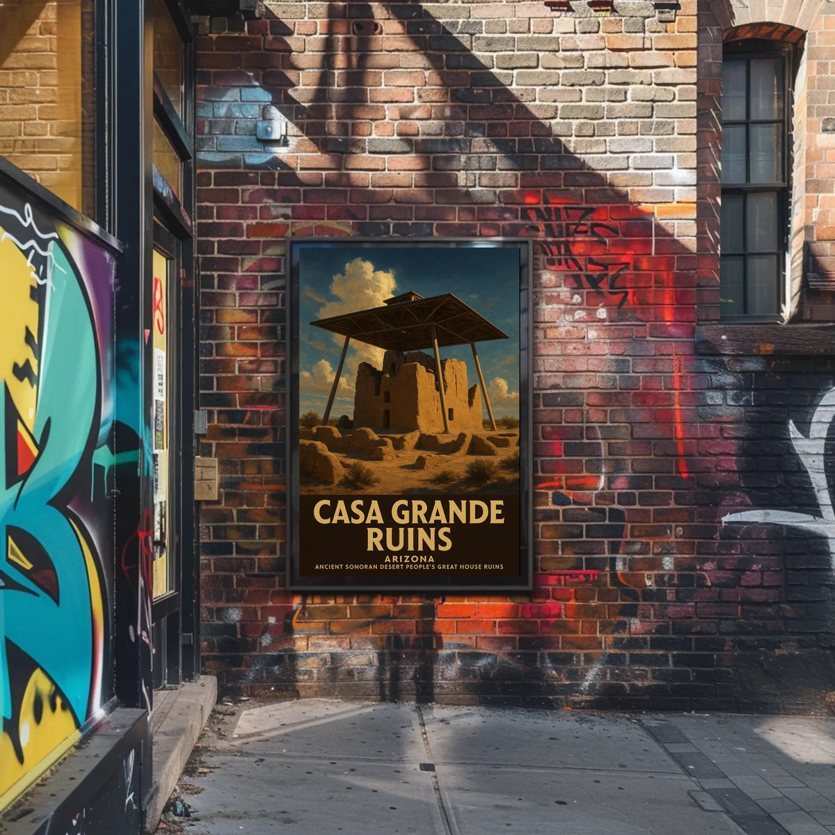 Casa Grande Ruins Poster