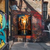 Urban Sunrise Poster PosterGoat