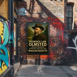 Frederick Law Olmsted Father Of Poster
