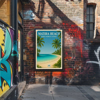 Matira Beach Bora Boras Jewel Poster