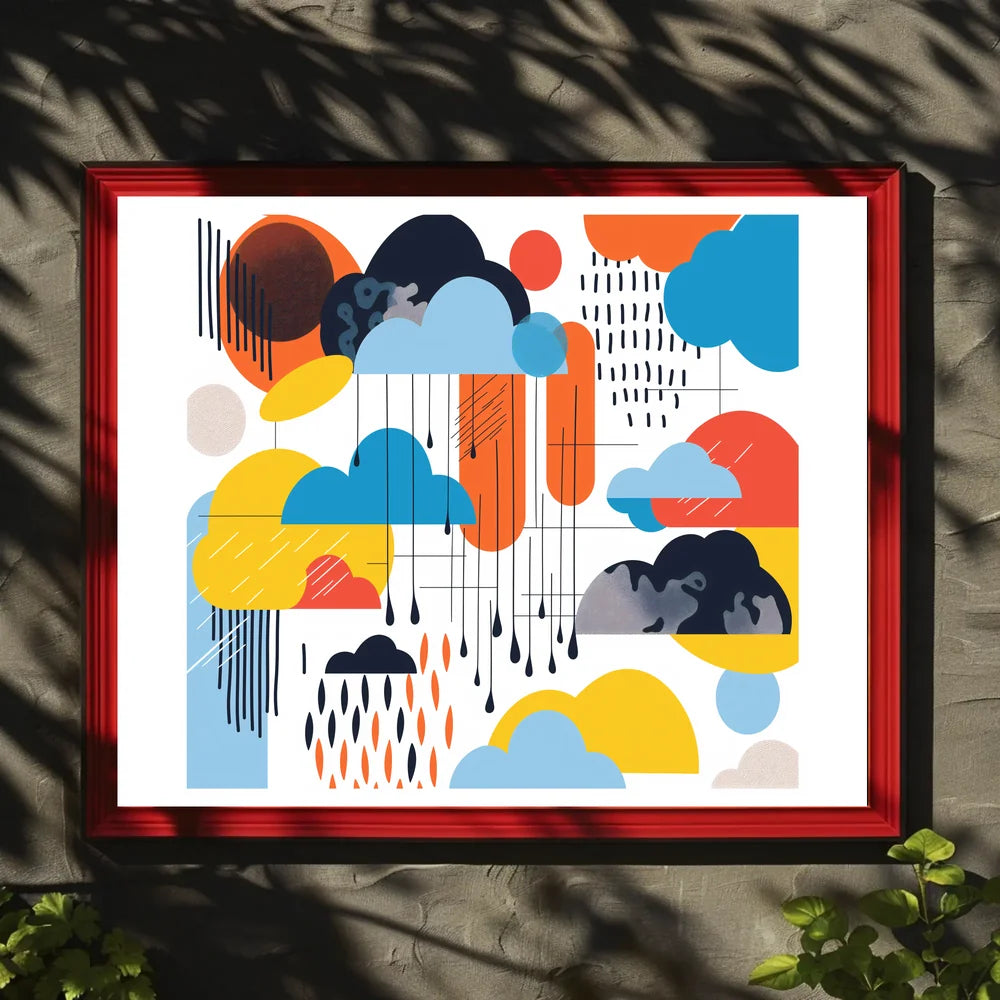 The poster features an abstract design with a modern artistic style. The core Travel Poster