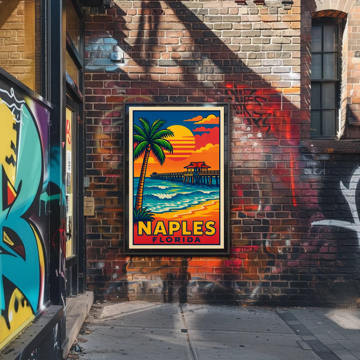 Naples, Florida Tropical Paradise Poster