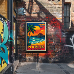 Naples, Florida Tropical Paradise Poster