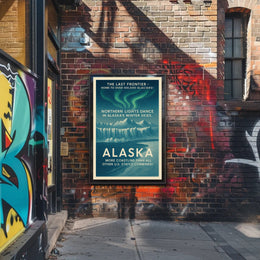 The Last Frontier Alaska Poster