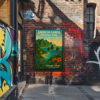 Discover American Samoa National Park Poster