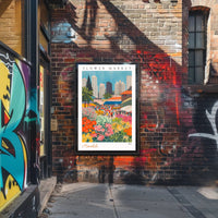 Vibrant Flower Market in Honolulu Poster PosterGoat