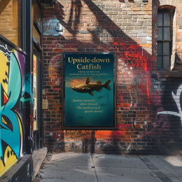 Upside-down Catfish Poster