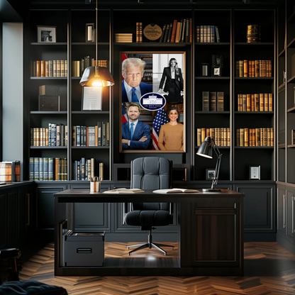 2025 White House Leadership Administration Portraits President Trump