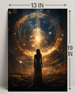 Journey To The Cosmic Realm Poster PosterGoat