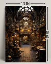 Steampunk Fantasy Workshop Poster