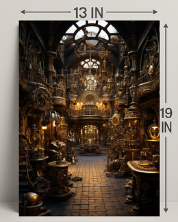 Steampunk Fantasy Workshop Poster