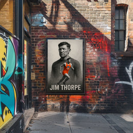 Jim Thorpe Athletic Legend Poster