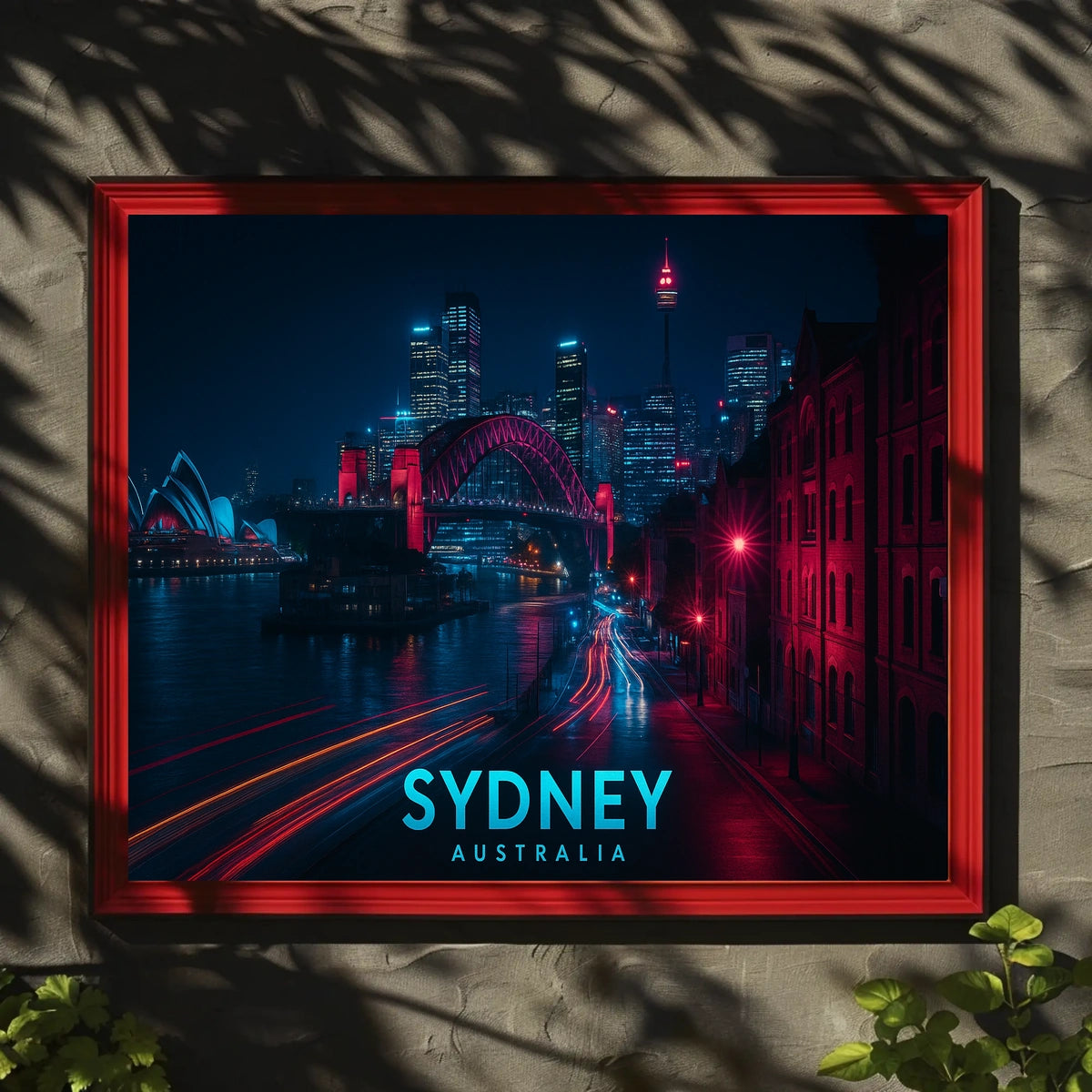 Sydney at Night Poster