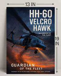 HH-60 Velcro Hawk Poster PosterGoat